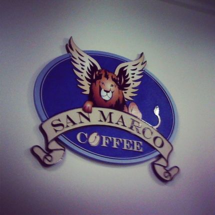 san marco coffee sign