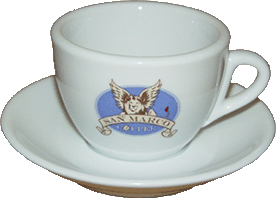 San Marco Coffee Cappuccino Cups