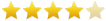 (image for) 4 of 5 Stars